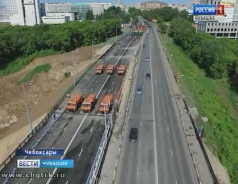 В Чебоксарах открыли первую очередь Московского моста