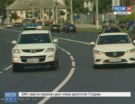 В столице Чувашии продолжается реконструкция основных магистралей