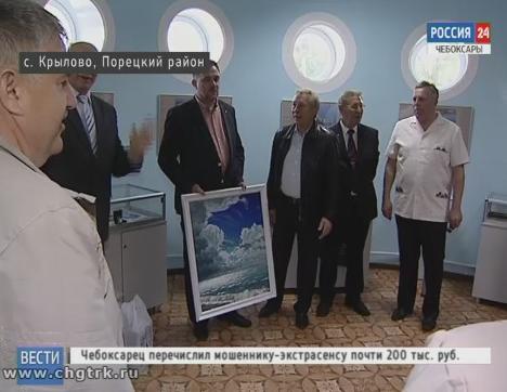 На родине академика Алексея Крылова побывала делегация судостроителей из Санкт-Петербурга