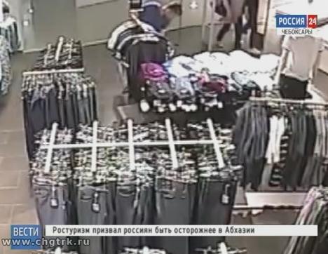 В Чебоксарах задержали жителя Нижегородской области, воровавшего одежду в магазинах