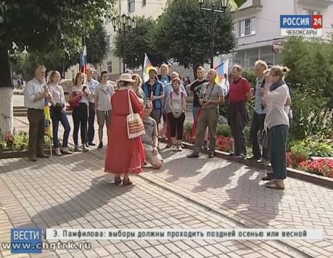 В Чебоксарах побывали участники автопробега дружбы «Берлин-Москва»