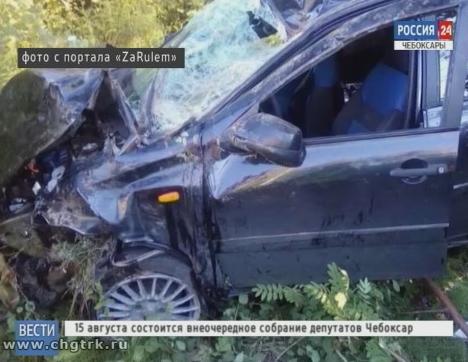 17-летний подросток на автомобиле вылетел в овраг в парке 500-летия