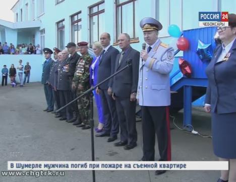 Министр внутренних дел поздравил чебоксарских кадетов с новым учебным годом 