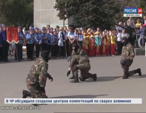 Слушатели столичной детской полицейской академии приняли участие в «Параде маршевых ансамблей»