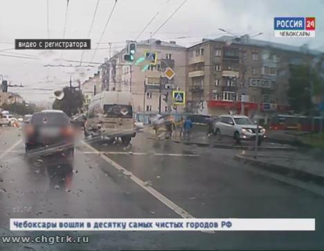 Водителя внедорожника, сбившего пешехода в центре Чебоксар, задержали в Ядринском районе
