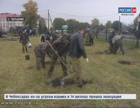 В Батырево появилась Аллея добра