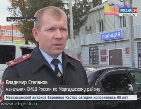 Незнакомая «Калина»  навела начальника отделения полиции  по Моргаушскому району на след магазинных краж