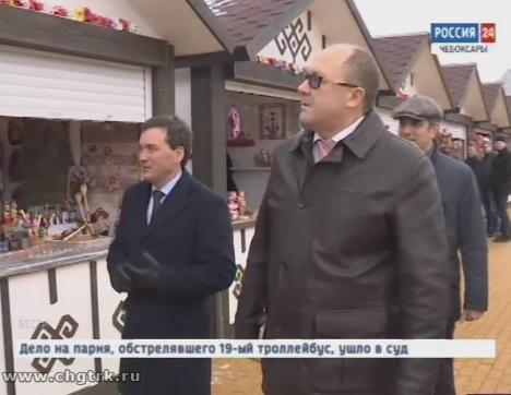 Руководитель Ростуризма Олег Сафонов ознакомился с достопримечательностями Чебоксар 