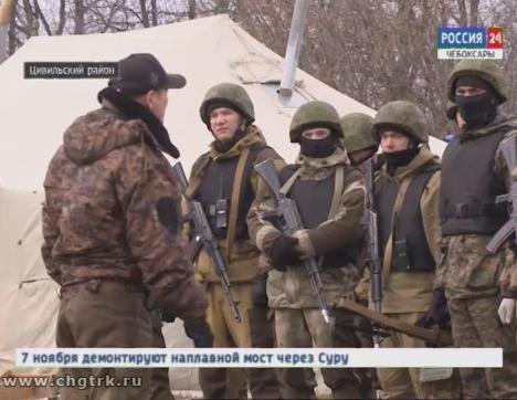 ОМОН  провел тактические учения