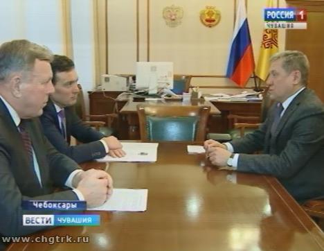 Иван Моторин встретился с директором ВНИИ «Экология» Сергеем Фокиным