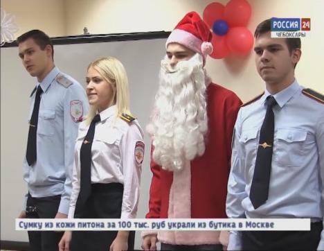 КВНщики лиги силовых структур «Подъем» устроили новогодний праздник для детей-сирот из чебоксарского детского дома