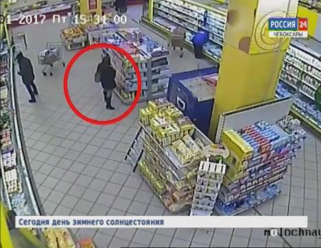 В Чебоксарах поймали сырную воровку 