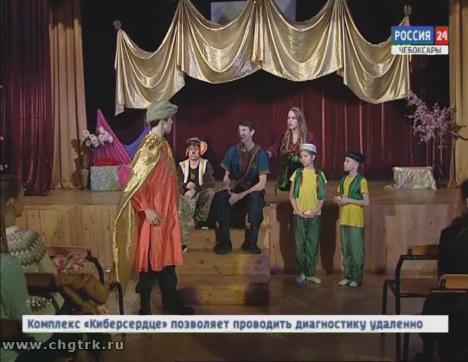 Чебокарские школьники поставили спектакль об Аладдине