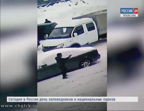В Новочебоксарске словесная перепалка между охранником и водителем фуры переросла в стрельбу