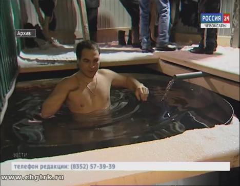 В Чебоксарах начали оборудовать иордани для крещенских купаний