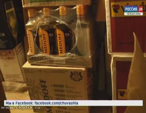 Оперативники экономической безопасности Чебоксар выявили сеть нелегальной продажи алкоголя 