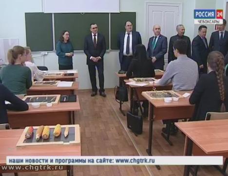 Первый заместитель председателя Совета Федерации Николай Федоров посетил в Чебоксарах Сельскохозяйственную академию