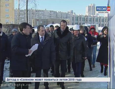 Полпред Президента в Приволжье Михаил Бабич проинспектировал  строительство  кадетского корпуса в Чебоксарах