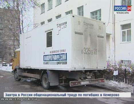 В Чебоксарах и районах республики начали работу передвижные флюорографы