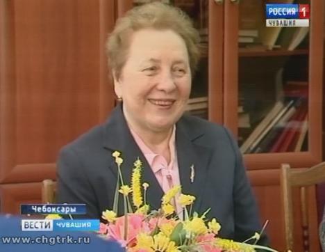 Государственный и общественный деятель Раиса Ерусланова отмечает  80-летний юбилей