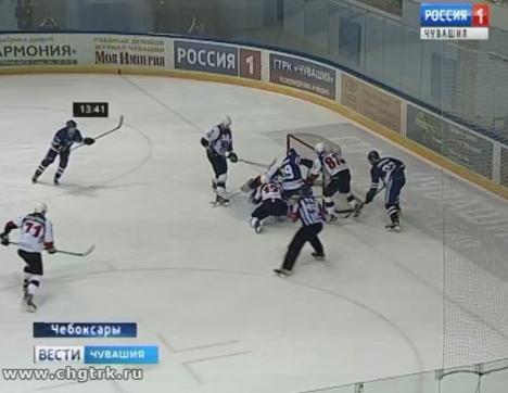 Хоккейный клуб «Чебоксары» уступил дружине «Тамбов» в третьем матче финальной серии первенства ВХЛ