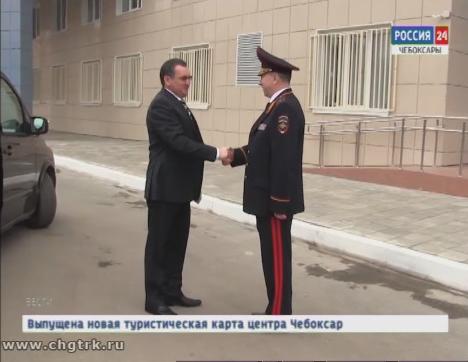 Бывший президент Чувашии Николай Фёдоров посетил МВД республики