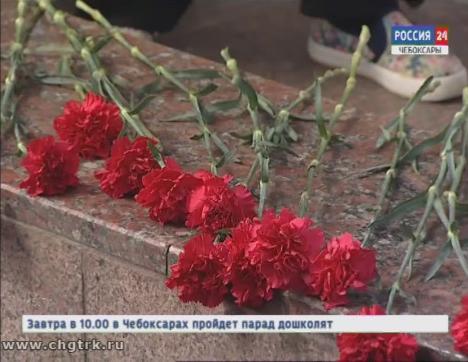 В Чебоксарах прошёл митинг, посвящённый автопробегу ко Дню Победы