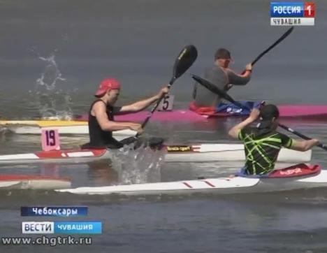 В Чебоксарах впервые  в истории республики прошли  соревнования  по гребле на байдарках