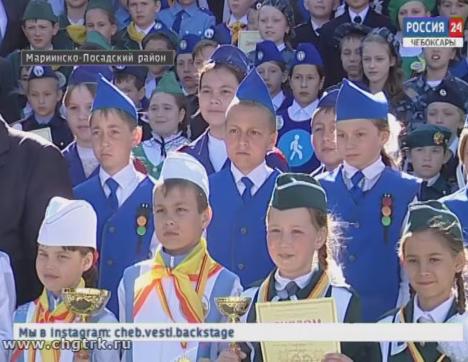 Представлять Чувашию на всероссийском слете «Безопасное колесо» будут юные инспекторы дорожного движения из Вурнар 