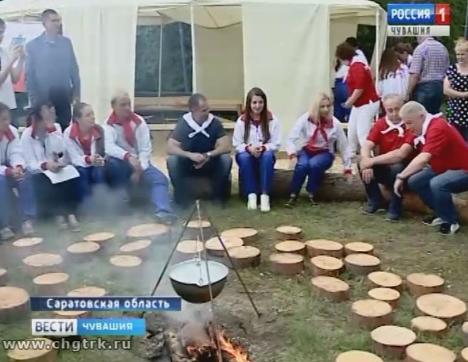 Команда из Чувашии принимает участие в соревнованиях «Туриады» среди юных спортсменов Приволжского округа 