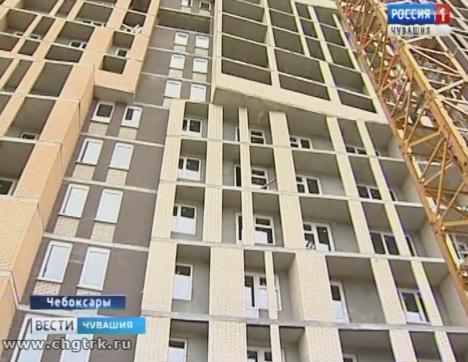 Дом на улице Петрова в Чебоксарах строители обещают сдать через три месяца