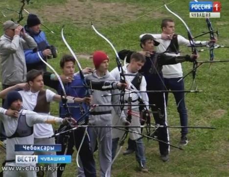 В Чебоксарах соревнования по стрельбе из лука прошли раньше обычного