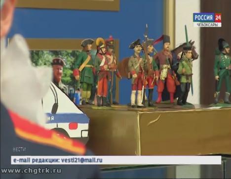 В МВД по Чувашии наградили победителей нескольких детских конкурсов