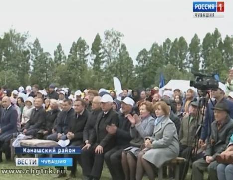 Непогода не помешала жителям Канашского района отметить «Акатуй»