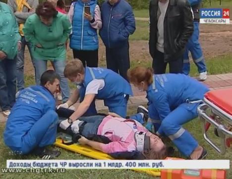 В Чебоксарском районе состязались в мастерстве специалисты скорой и неотложной помощи республики