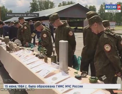 Ребята из Чувашии  принимают участие в работе оборонно-спортивного лагеря «Гвардеец» в Нижегородской области