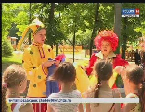 «Лето в парке»: юные чебоксарцы весело и с пользой проводят каникулы