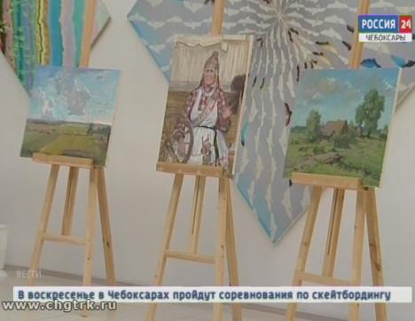 Красоты земли чувашской: участники Кокелевского пленэра представили свои работы