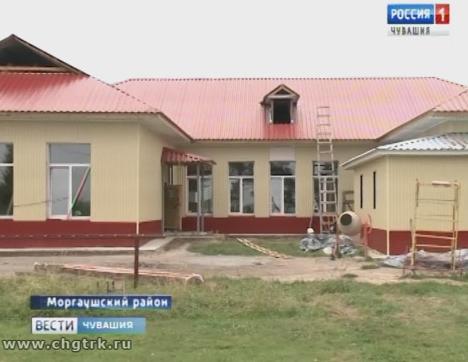 Сельская школа Моргаушского района встретит школяров в новом учебном году обновленной 