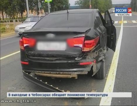 В Чувашии на трассе М-7 пьяный водитель врезался в автомобиль с ребёнком