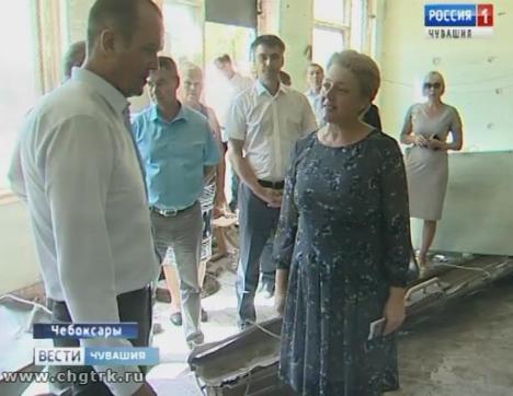 В одной из чебоксарских школ появились дополнительные классы и новая спортивная площадка 