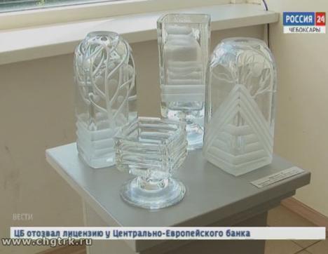 Прозрачная глубина в эксклюзивных арт-объектах: в Чебоксарах  открылась выставка художника по стеклу Сергея Даренкова