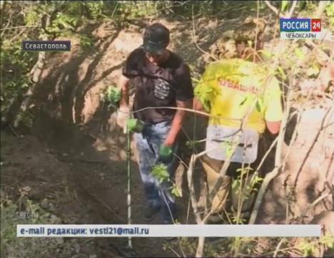 Поисковики из Чувашии ведут раскопки в Севастополе