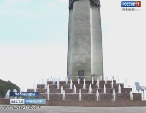 Фонтан у подножия монумента Матери вновь заработал после ремонта 