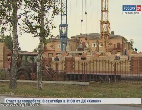  В Ядрине строится новая школа, которая должна решить проблему второй смены