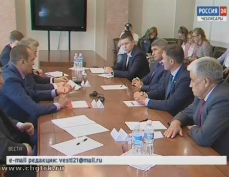  Глава республики Михаил Игнатьев провел встречу с парламентариями