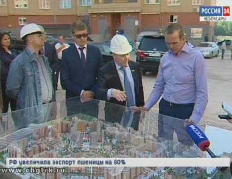 Для строительства жилья в Чебоксарах осваиваются новые территории