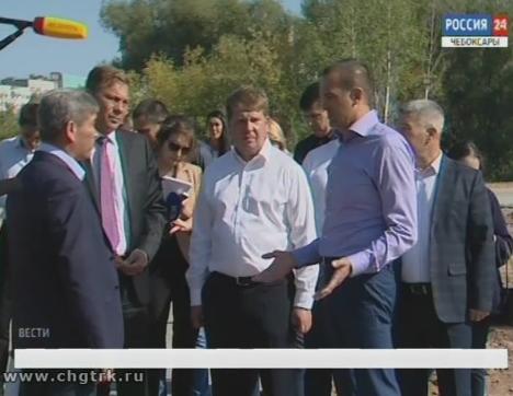 Глава Чувашии поручил разработать специальную дорожную карту для ускорения строительных работ в этнокомплексе «Амазония» и на Московской набережной