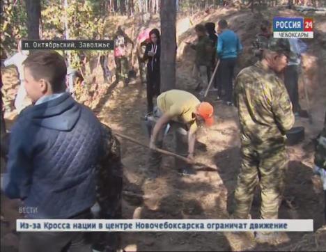 В Заволжье начались раскопки Волжского оборонительного рубежа