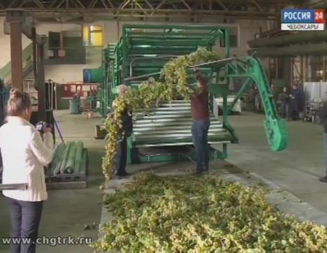 В Чебоксарах создали первый отечественный хмелеуборочный комбайн